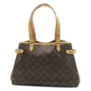 Pre-owned Canvas louis-vuitton-bags Louis Vuitton Vintage , Brown , Da...