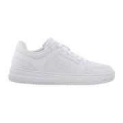 Witte Sneakers Eco Leer Unisex Emporio Armani EA7 , White , Heren