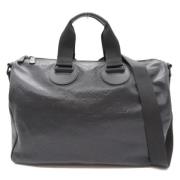 Pre-owned Leather louis-vuitton-bags Louis Vuitton Vintage , Black , D...