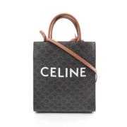 Pre-owned Leather celine-bags Celine Vintage , Black , Dames