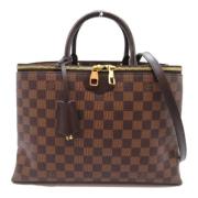 Pre-owned Canvas louis-vuitton-bags Louis Vuitton Vintage , Brown , Da...