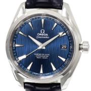 Pre-owned Metal watches Omega Vintage , Blue , Heren