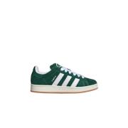 Campus Dark Green Sneakers Adidas , Green , Dames