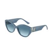 Blauw Verloop Zonnebril Model Jc5013U Jimmy Choo , Blue , Dames