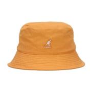 Gewassen Emmer Papaya Melk Vissershoed Kangol , Orange , Unisex