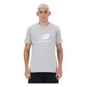 T-shirt New Balance , Gray , Heren