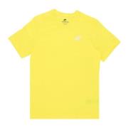 Club Tee Opti Yellow T-shirt Nike , Yellow , Heren