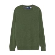 Groene Sweatshirt Aw24 Herenmode Ralph Lauren , Green , Heren