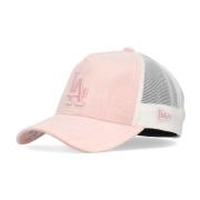 MLB Los Angeles Dodgers Trucker Hat Pink New Era , Pink , Unisex