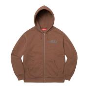 Limited Edition Doughboy Zip Up Hoodie Bruin Supreme , Brown , Heren