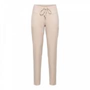 Stijlvolle Twill Broek met Diverse Details &Co Woman , Beige , Dames