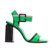 Groen Navy Alpha Paris Sandalen Pierre Hardy , Green , Dames