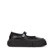 Zwarte Nummers Motief Sneakers MM6 Maison Margiela , Black , Dames