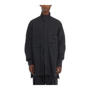 Oversized Overhemd Y-3 , Black , Heren