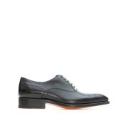 Klassieke Oxford Schoenen Santoni , Black , Heren