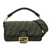 Pre-owned Leather fendi-bags Fendi Vintage , Brown , Dames