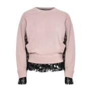 Rode Sweatshirt Sb3Kc05R4Rdarn Valentino Garavani , Pink , Dames