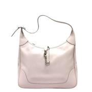 Pre-owned Leather shoulder-bags Hermès Vintage , Pink , Dames