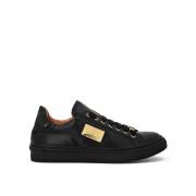 Stijlvolle Sneakers voor Mannen Billionaire , Black , Heren