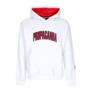 College Hoodie Lange Mouw Wit Propaganda , White , Heren