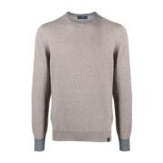 Beige Sweater Collectie Fay , Beige , Heren