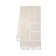 Wool scarves TotêMe , Beige , Dames