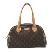 Pre-owned Canvas louis-vuitton-bags Louis Vuitton Vintage , Brown , Da...