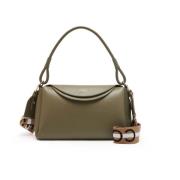 Groene Maan Flap Tas Coccinelle , Green , Dames