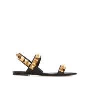 Elegante Zomer Sandalen Valentino Garavani , Black , Dames