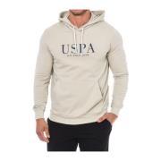 Hoodie met verstelbaar trekkoord U.s. Polo Assn. , Beige , Heren