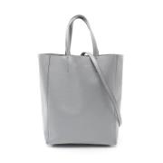 Pre-owned Leather celine-bags Celine Vintage , Gray , Dames