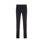 Slim Fit Blauwe Katoenen Broek PT Torino , Blue , Heren