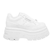 Leren Platform Sneaker Wit Windsor Smith , White , Dames