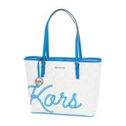 Klassieke Tote Tas Michael Kors , White , Dames