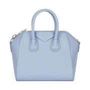 Mini Antigona Crossbody Tas Baby Blauw Givenchy , Blue , Dames