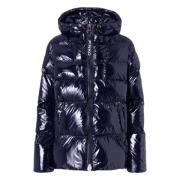 Blauwe Winterjassen Pinko , Blue , Dames