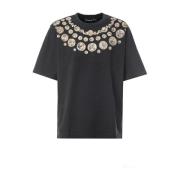 Casual Katoenen T-shirt Dolce & Gabbana , Black , Heren