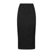 Stijlvolle Rok voor Vrouwen Dolce & Gabbana , Black , Dames