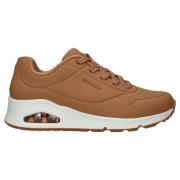 Air Stand Sneaker Comfortabel Cognac Skechers , Brown , Dames