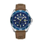 Herenhorloge Leren Band Bruin 44 mm Tdwgb2230604 Timberland , Blue , H...