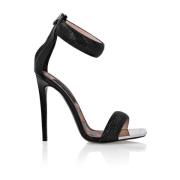 Stijlvolle Sandalen Philipp Plein , Black , Dames