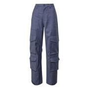 Cargo Broek met Zakken Golden Goose , Blue , Dames