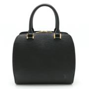 Pre-owned Leather louis-vuitton-bags Louis Vuitton Vintage , Black , D...