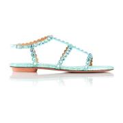 Stijlvolle Zomer Sandalen Aquazzura , Blue , Dames