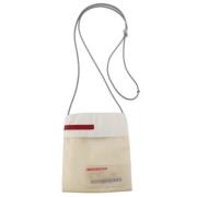 Pre-owned Canvas prada-bags Prada Vintage , White , Dames