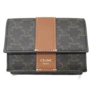 Pre-owned Canvas wallets Celine Vintage , Black , Dames