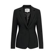 Reis Fit Zwarte Blazer Only , Black , Dames