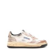 Metallic Rose Medalist Low Women's Sneakers Autry , Multicolor , Dames