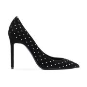 Klassieke Zwarte Pumps Saint Laurent , Black , Dames