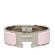 Pre-owned Metal bracelets Hermès Vintage , Gray , Dames